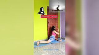 Keep practising ????‍♀️.#yoga #fitness #youtube
