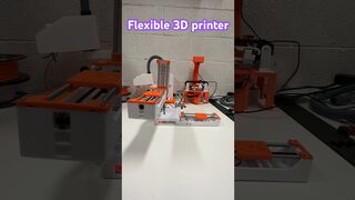 Design Flexible 3D printer for printing human tissue #diy #technology #homemade #design
