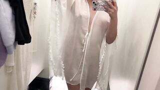 [4k] Try On Haul With Sofia | Sheer Clothing