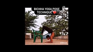 ❤️ Bichhu Yoga Pose ???? ????#Brahmacharya ki Power ???? #advance #yogi #Yoga #sriram #motivation #shorts