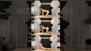 Beginner / Intermediate / Advanced Cat & Cow Sprinal Rolls #yoga