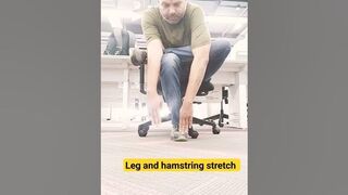 office desk yoga .. stay healthy and flexible while being a workaholic #officedeskyoga #yoga