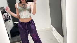 [4k] Transparent Corset Try On Haul | Ally Alden