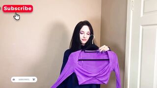 Try On Haul | Transparent Lingerie | Transparent Bodysuit | See Through | Transparent Clothing