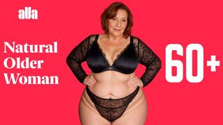 Natural Older Women Over 60 ???? Classic Lingerie Fashion ⭐️ 94