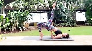 Peace begins with Yoga ???? #yoga #yogaforbeginners #yogagirl #yogaflow #shilpashetty #yogapractice