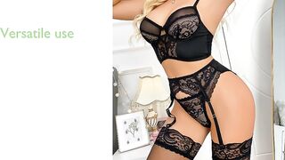 REVIEW: SOLY HUX 4 Piece Lingerie. ESSENTIAL details.