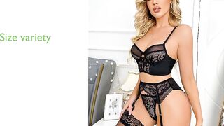 REVIEW: SOLY HUX 4 Piece Lingerie. ESSENTIAL details.