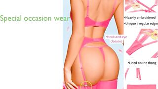 REVIEW: Kaei&Shi Neon Pink Lingerie Set. ESSENTIAL details.