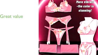 REVIEW: Kaei&Shi Neon Pink Lingerie Set. ESSENTIAL details.