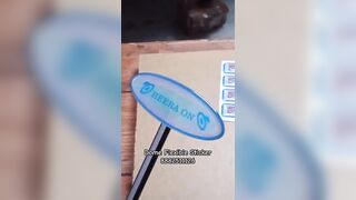 Dome Flexible Sticker Making Best low rate 8882511126 #dome #ytshorts #viral #viralvideo #video #bus