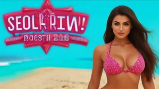 (4k)Ai Look Book| Helena with Bikinis Biking #AI #AI-Look-Book