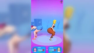 Slap on Back ???? Twerk Fitness Fun Gameplay | Run Game Part 45 #shorts