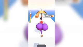 Twerk Race 3D Running Game #gaming #shorts