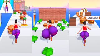 Running game: shake your body in a twerk battle. Awesome twerking simulator 3D