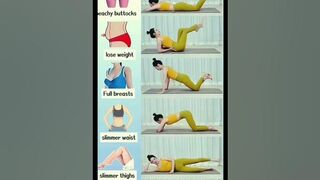 Weight loss exercises at home For womenPart-59@yoga @weightloss @fitnessroutine @short_Full-HD