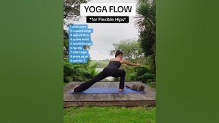 Yoga flow - for flexible hips????????#yogaflow #mobility #morningroutine #streching #poses #flexibility