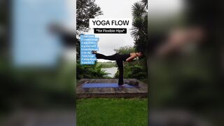 Yoga flow - for flexible hips????????#yogaflow #mobility #morningroutine #streching #poses #flexibility