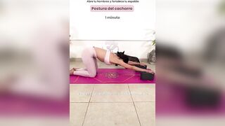 Yoga para principiantes, rutina de 5 minutos????