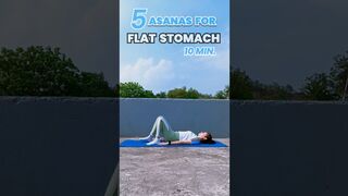 Yoga for Flat Stomach ???? #yoga #shorts #youtube #flatstomach