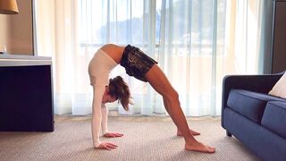 Training for stretching your back | Flexibility | Contortion
