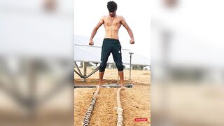 body stretching ||#rj10 #backworkout #mrksrajput #bodybuilding #bodystretching