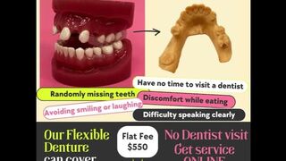 Embrace Confidence with Flexible Dentures