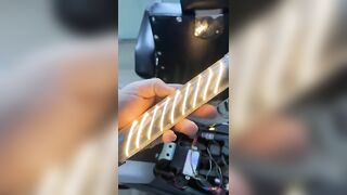 Freestyle with led edison flexible #ledlights #led #ledfilament