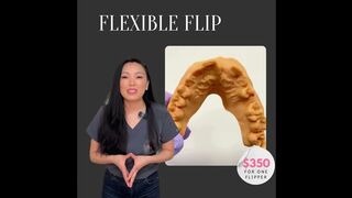 Flex Your Smile: Discover the Magic of Our Flexible Flipper!