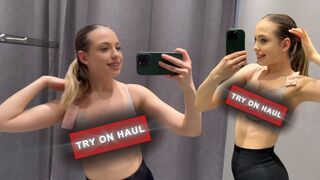 [4K] Try on haul transparent tops for Summer 2024