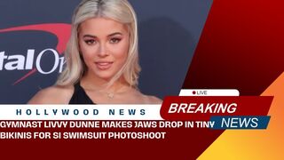 Gymnast Livvy Dunne Makes Jaws Drop in Tiny Bikinis for SI Swimsuit Photoshoot