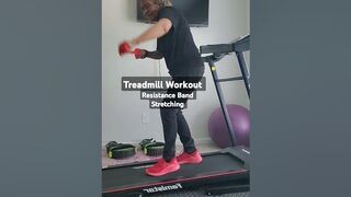 #shorts ~ Treadmill Workout Physical Exercise #resistancebands #strength #stretching #cardio #dance