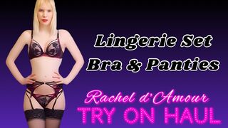 ???? Trying on: Lingerie Set, Bra & Panties. Try On Haul. #dressup #tryonhaul #lingerie #panties