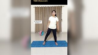 Yoga for flexible spine and hip mobility #yogaforchest #yogaforstress #yogaforsciatica