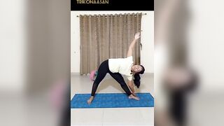 Yoga for flexible spine and hip mobility #yogaforchest #yogaforstress #yogaforsciatica