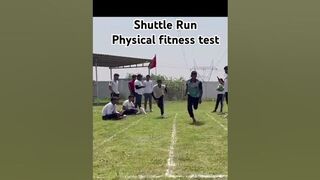 Shuttle Run / Physical Fitness test / Fitness / Health / Sports / Physical education/ Yoga