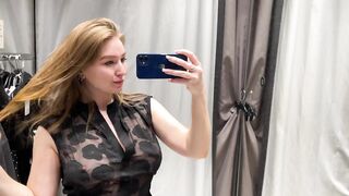 [4K] Transparent Clothes Try on Haul 2024 With Kiki | See-Through try on