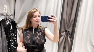 [4K] Transparent Clothes Try on Haul 2024 With Kiki | See-Through try on