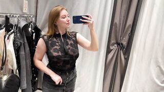 [4K] Transparent Clothes Try on Haul 2024 With Kiki | See-Through try on