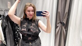 [4K] Transparent Clothes Try on Haul 2024 With Kiki | See-Through try on