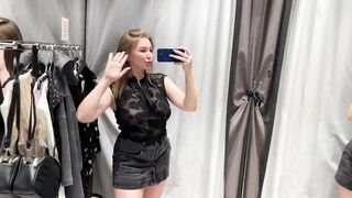 [4K] Transparent Clothes Try on Haul 2024 With Kiki | See-Through try on