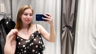 [4K] Transparent Clothes Try on Haul 2024 With Kiki | See-Through try on