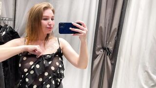 [4K] Transparent Clothes Try on Haul 2024 With Kiki | See-Through try on