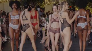 Gorgeous Models x FINAL WALK French Lingerie Runway Fashion Show | 4K Vertical Video In Slow Motion