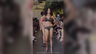 Gorgeous Models x FINAL WALK French Lingerie Runway Fashion Show | 4K Vertical Video In Slow Motion