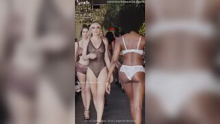 Gorgeous Models x FINAL WALK French Lingerie Runway Fashion Show | 4K Vertical Video In Slow Motion