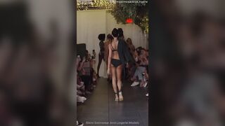 Gorgeous Models x FINAL WALK French Lingerie Runway Fashion Show | 4K Vertical Video In Slow Motion