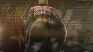 Cammy White | Booty Twerk [3D Animation] Looplicous!