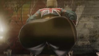 Cammy White | Booty Twerk [3D Animation] Looplicous!