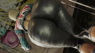 Cammy White | Booty Twerk [3D Animation] Multi-angle view